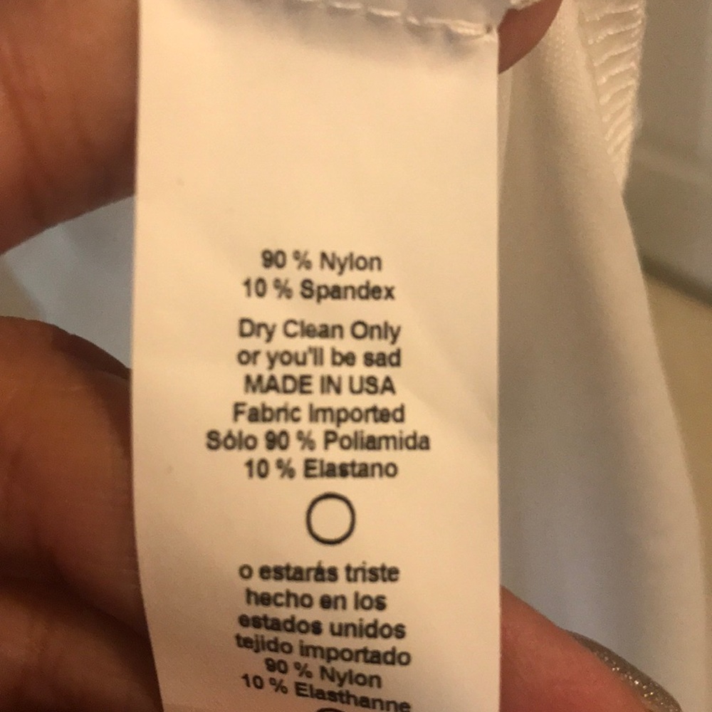Brand NWT LULAROE “LUCY” Small Skirt In WHITE! - Picture 6 of 6